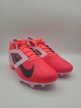 Nike Alpha Menace 4 Pro NRG Mens Size 10.5 Racer Pink Football Cleats HJ4568-600